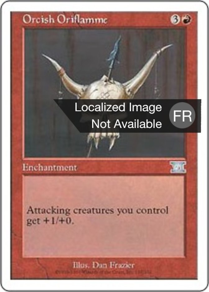 image Oriflamme orque
