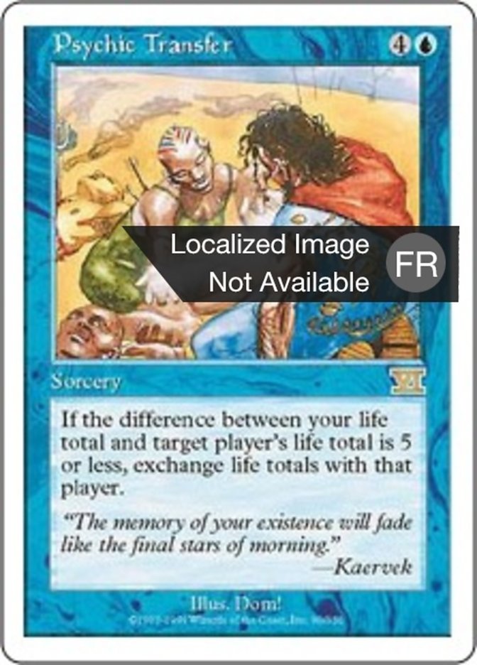 image Transfert psychique