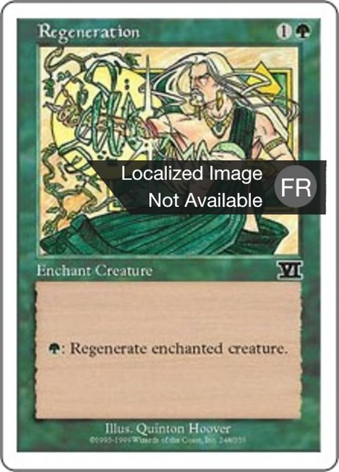 image Régénération