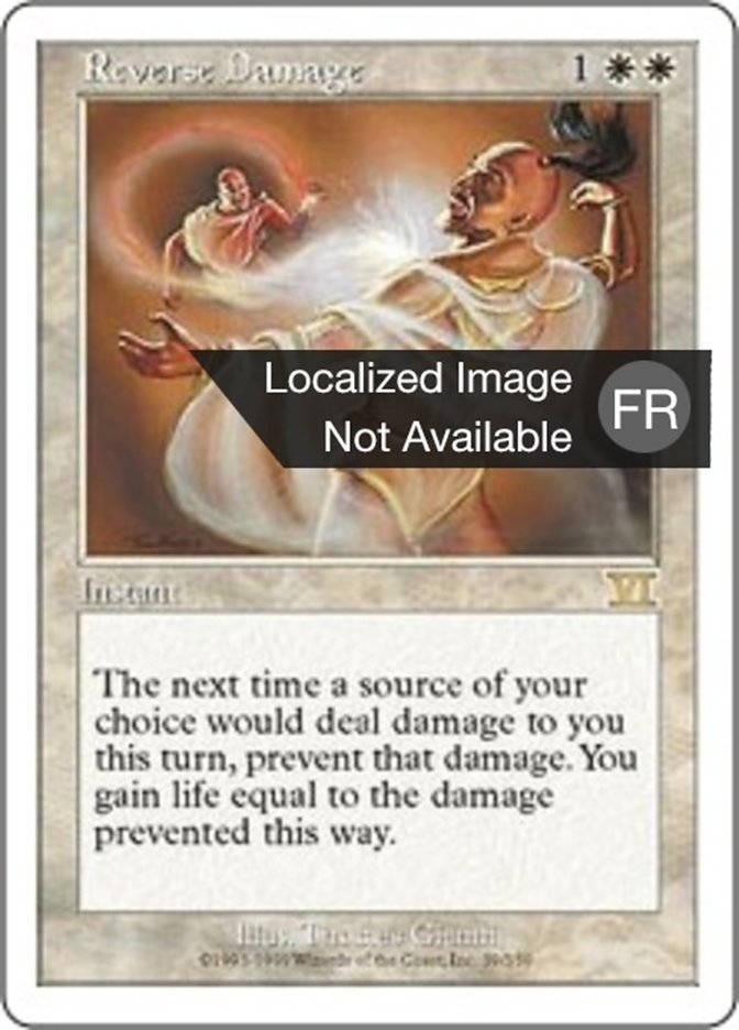 image Inversion des dégâts