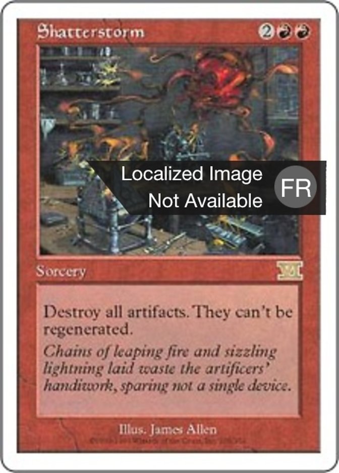 image Tempête fracassante