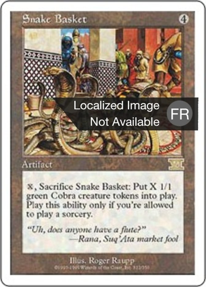 image Panier de serpents