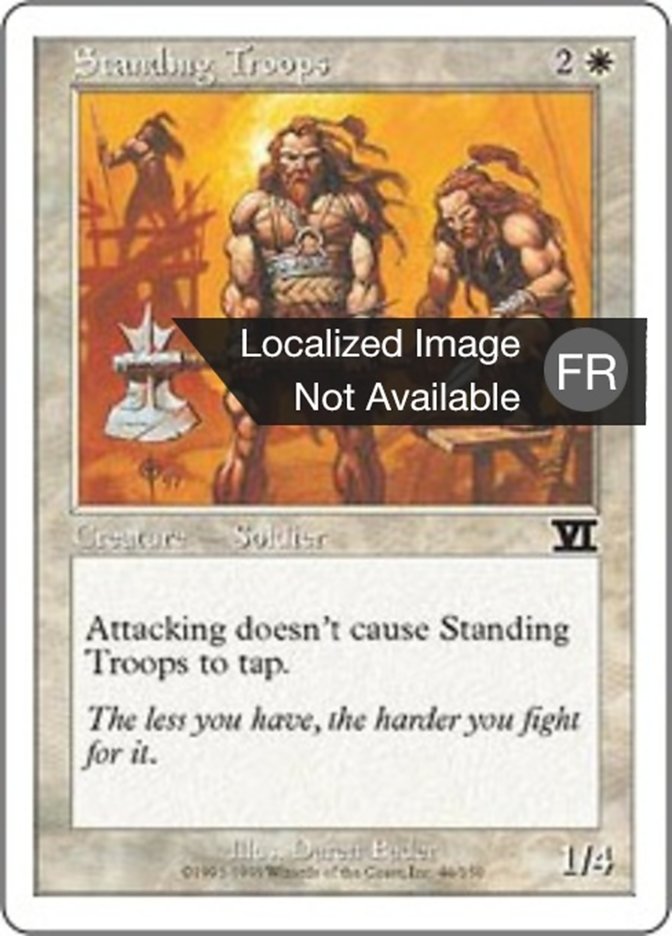 image Troupes régulières