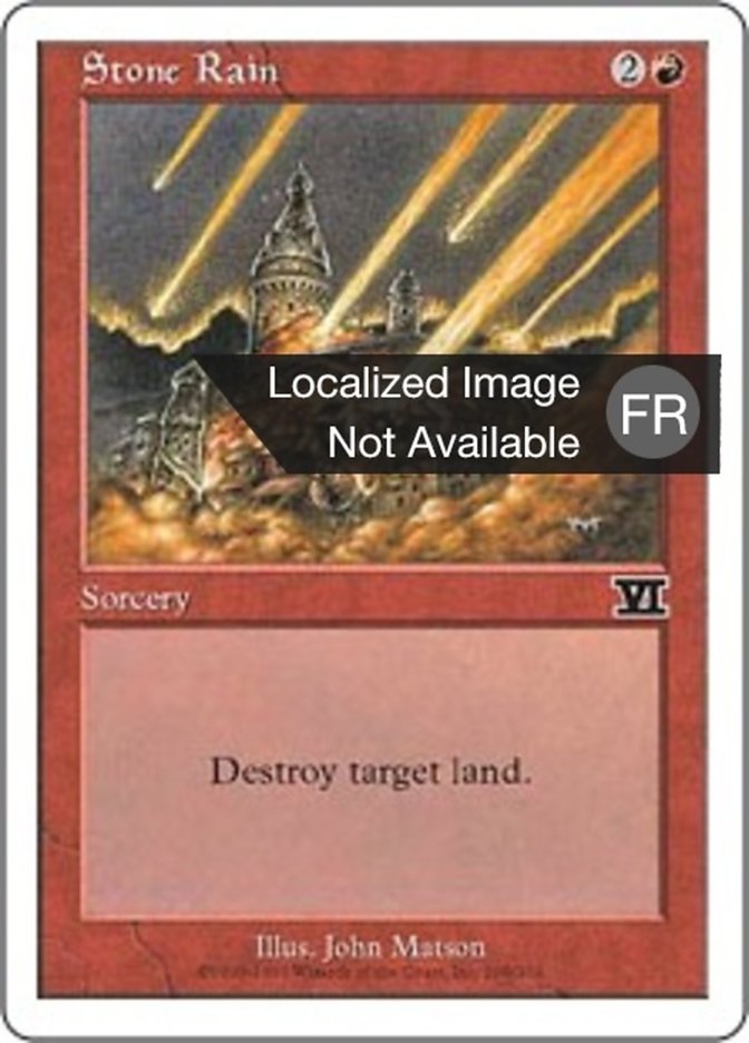 image Pluie de pierres