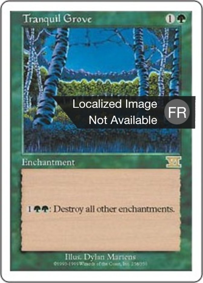 image Bosquet tranquille