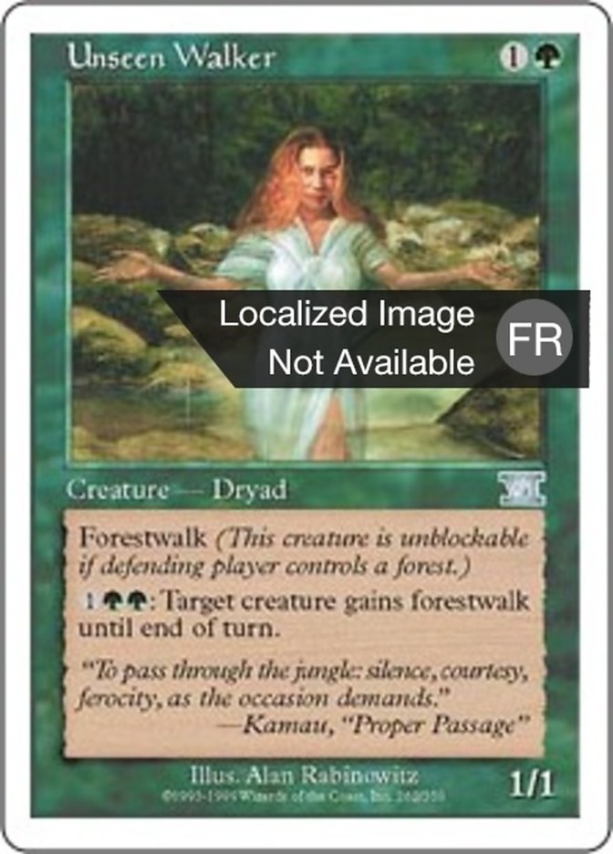 image Marcheuse inaperçue