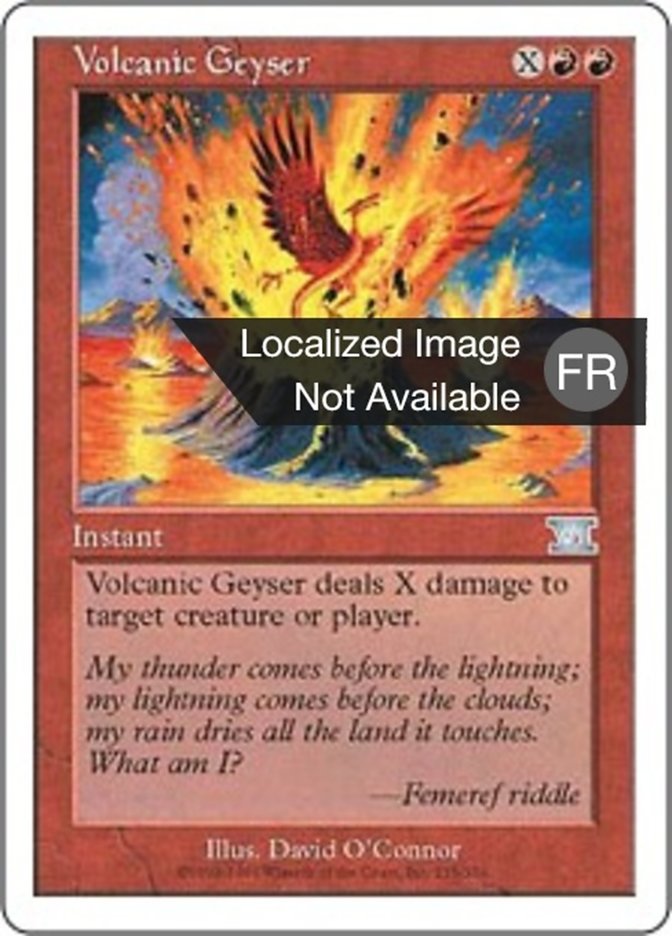 image Geyser volcanique