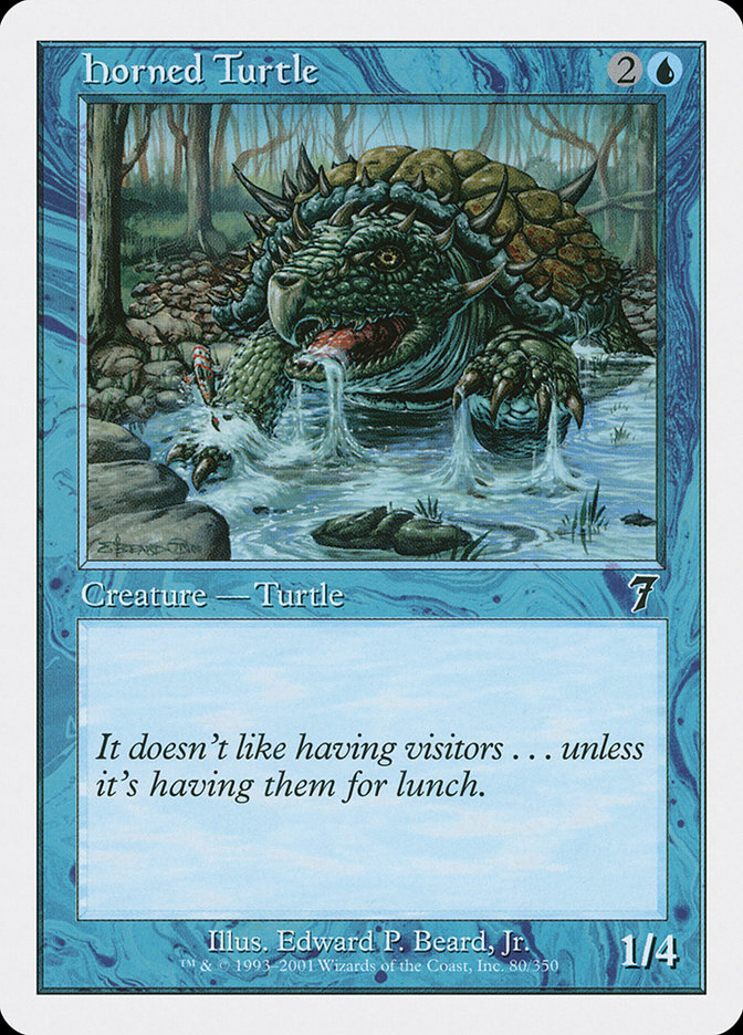image Horned Turtle