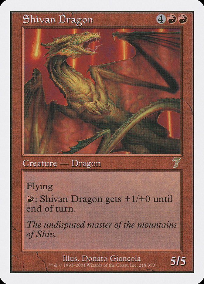 image Shivan Dragon