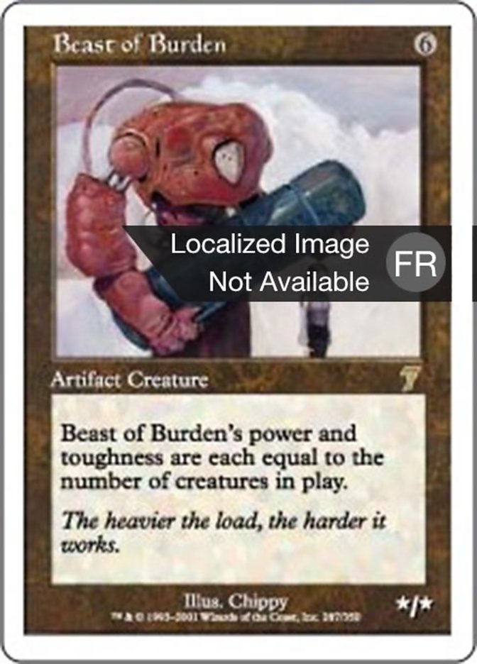 image Bête de somme