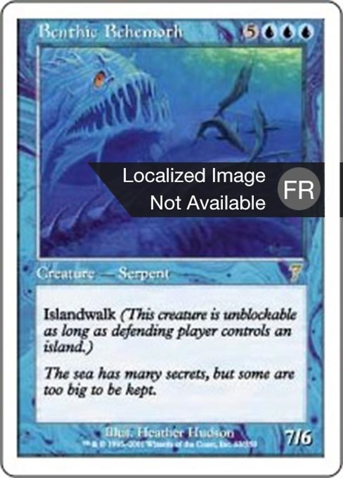 image Béhémoth benthique