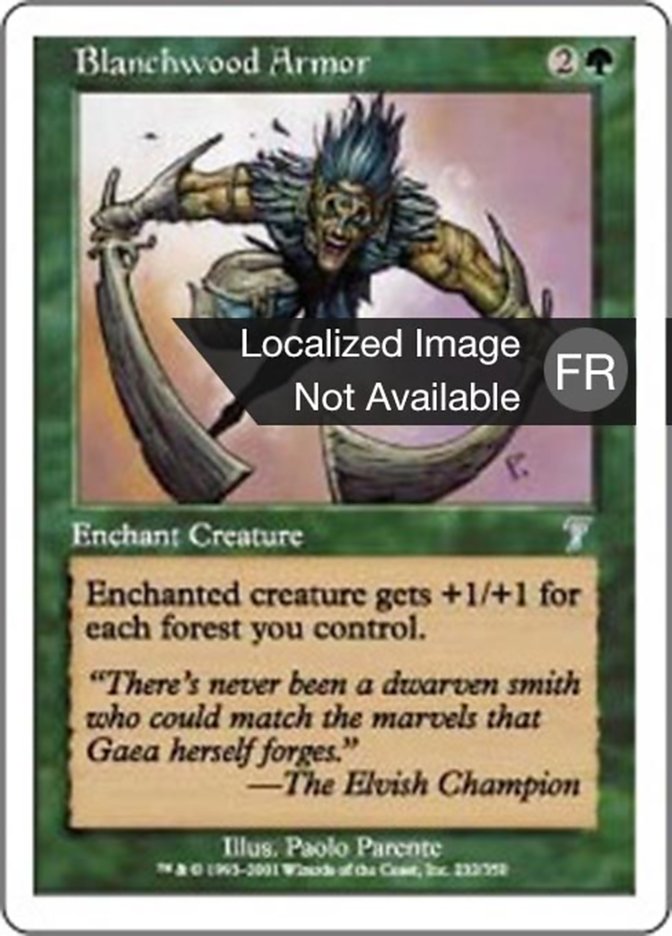 image Armure de boisblanc