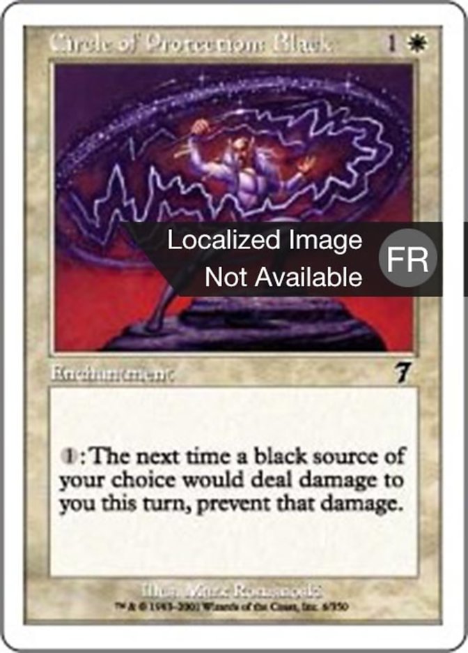 image Cercle de protection : noir