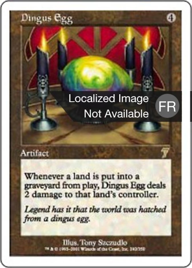 image Œuf de dingus