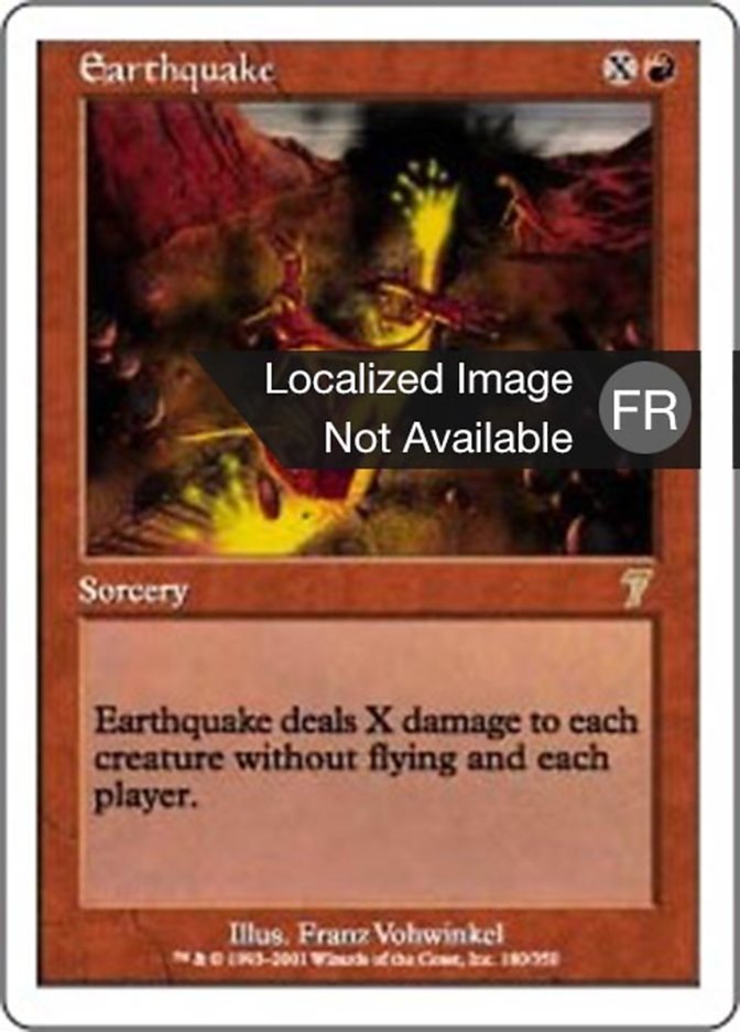 image Tremblement de terre