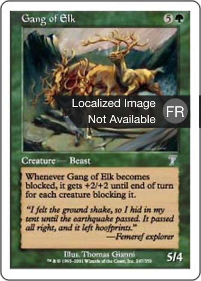 image Groupe de wapitis