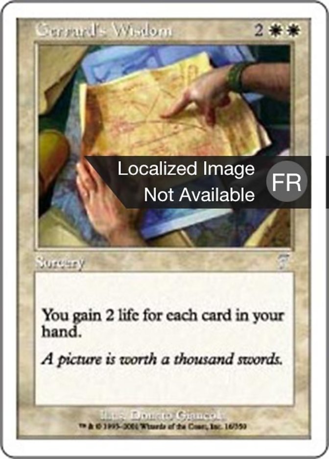 image Sagesse selon Gerrard