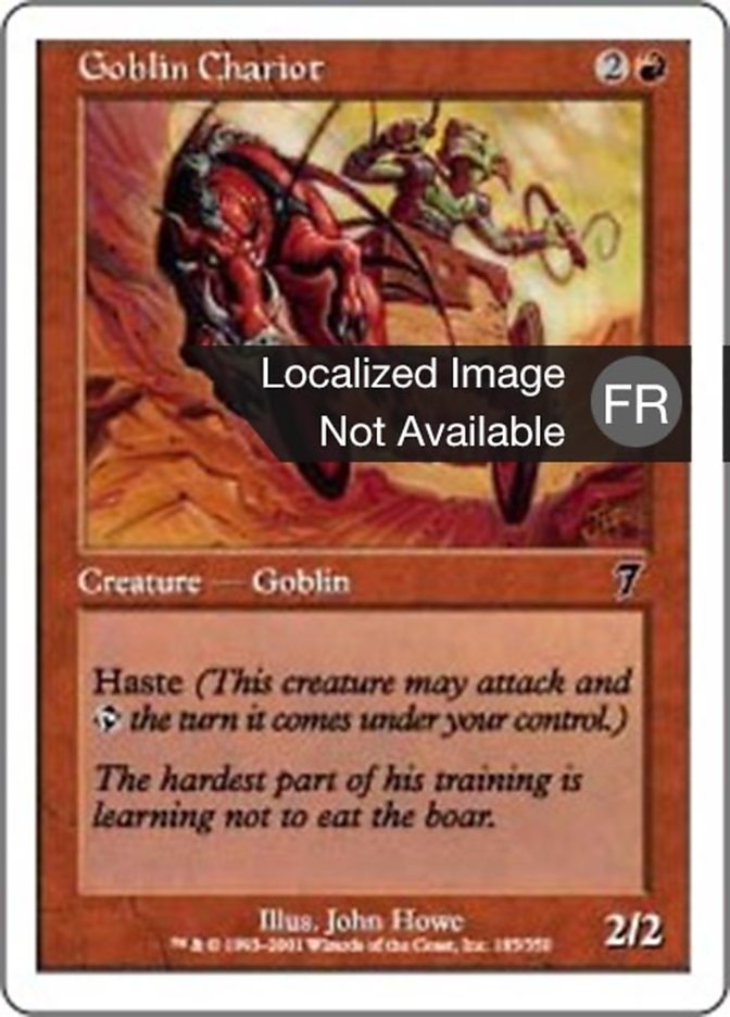 image Chariot gobelin