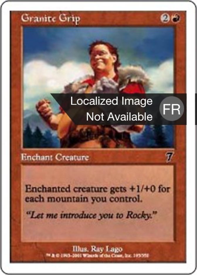 image Poigne de granite