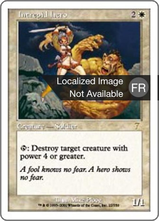 image Héros intrépide