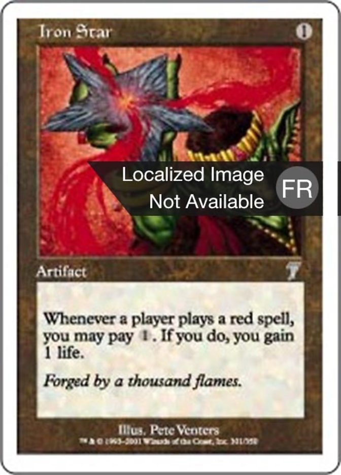 image Étoile de fer