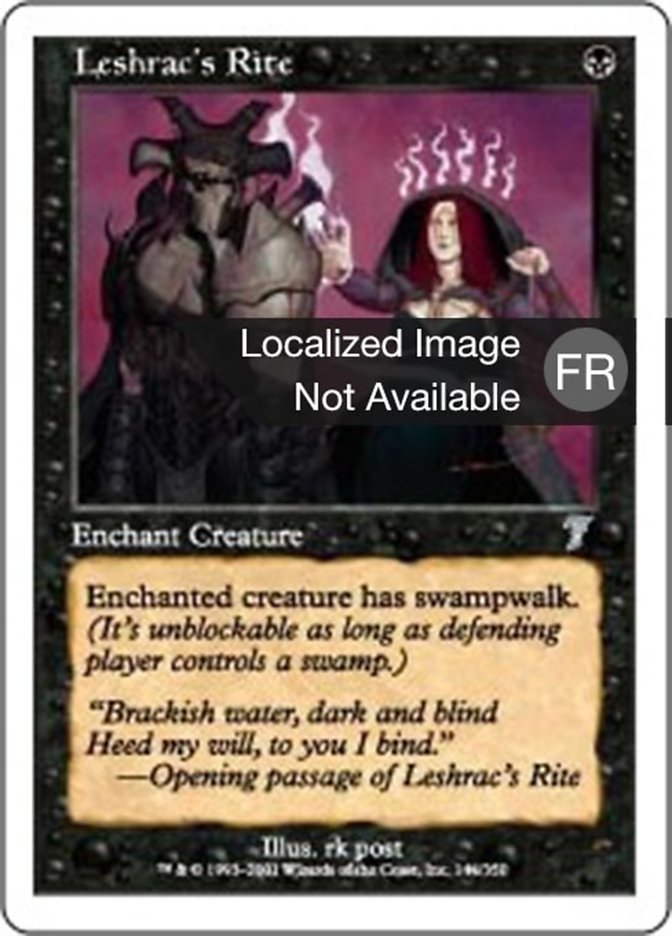 image Rite selon Leshrac