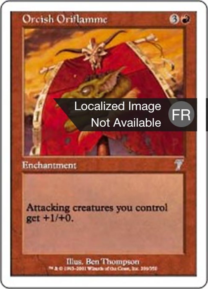 image Oriflamme orque
