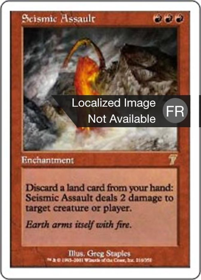 image Assaut sismique