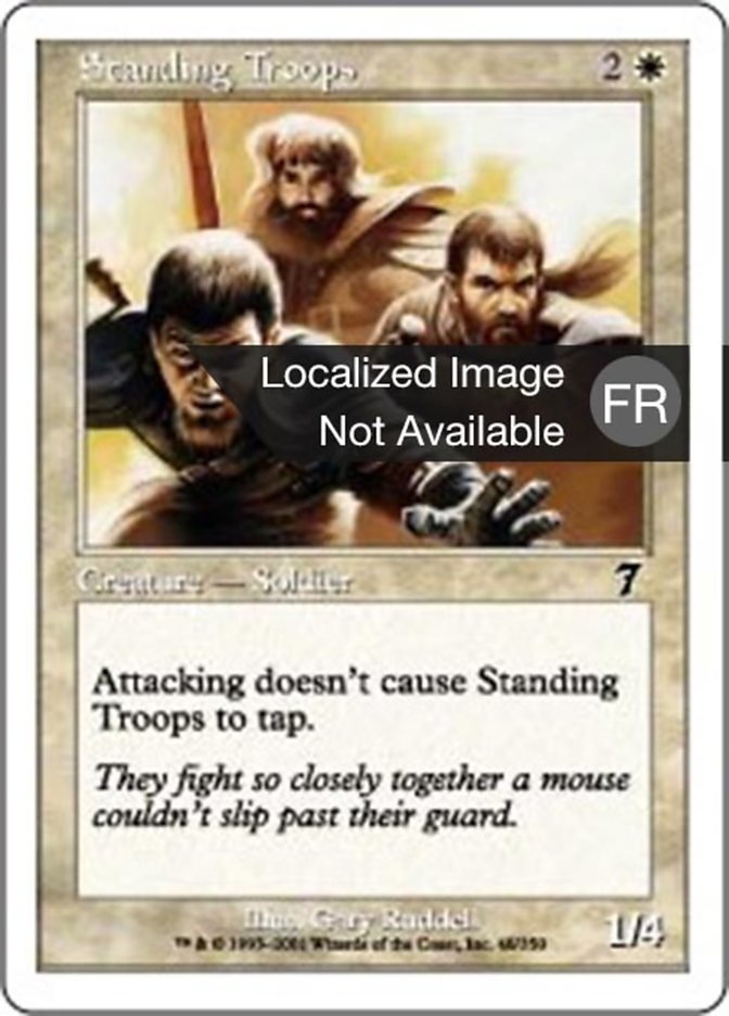 image Troupes régulières