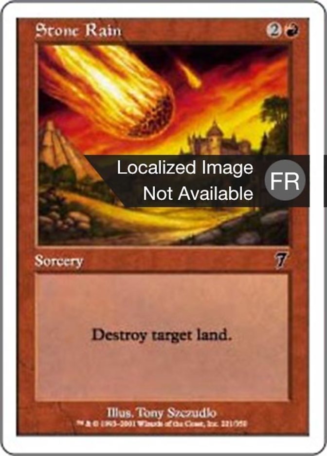 image Pluie de pierres