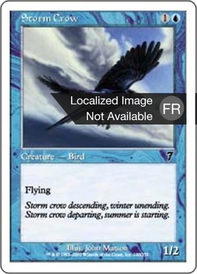 image Corbeau de l'orage