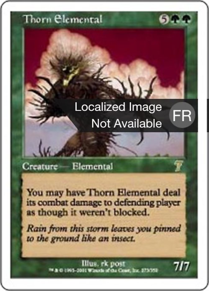 image Élémental d'épines