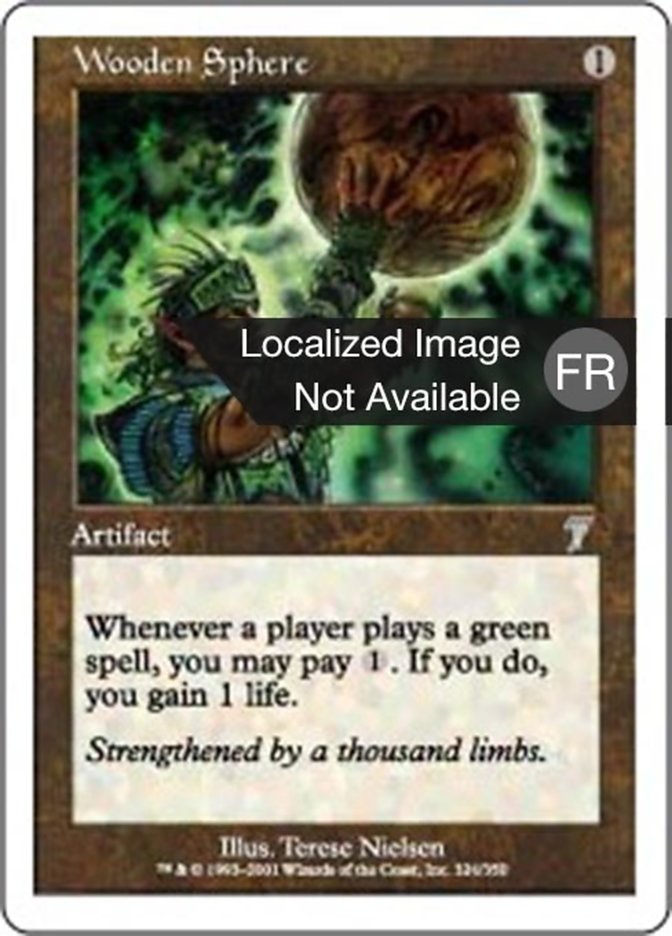 image Sphère de bois