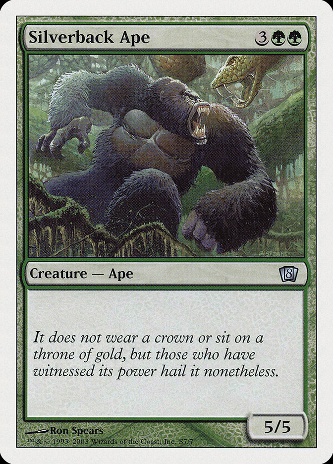 image Silverback Ape