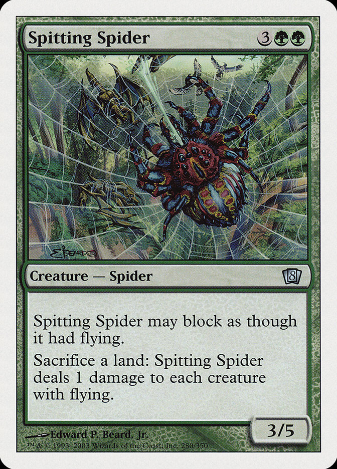 image Spitting Spider