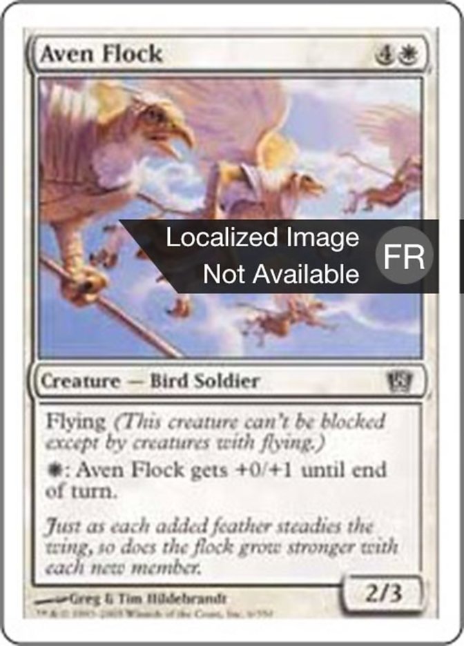 image Nuée d'avemains