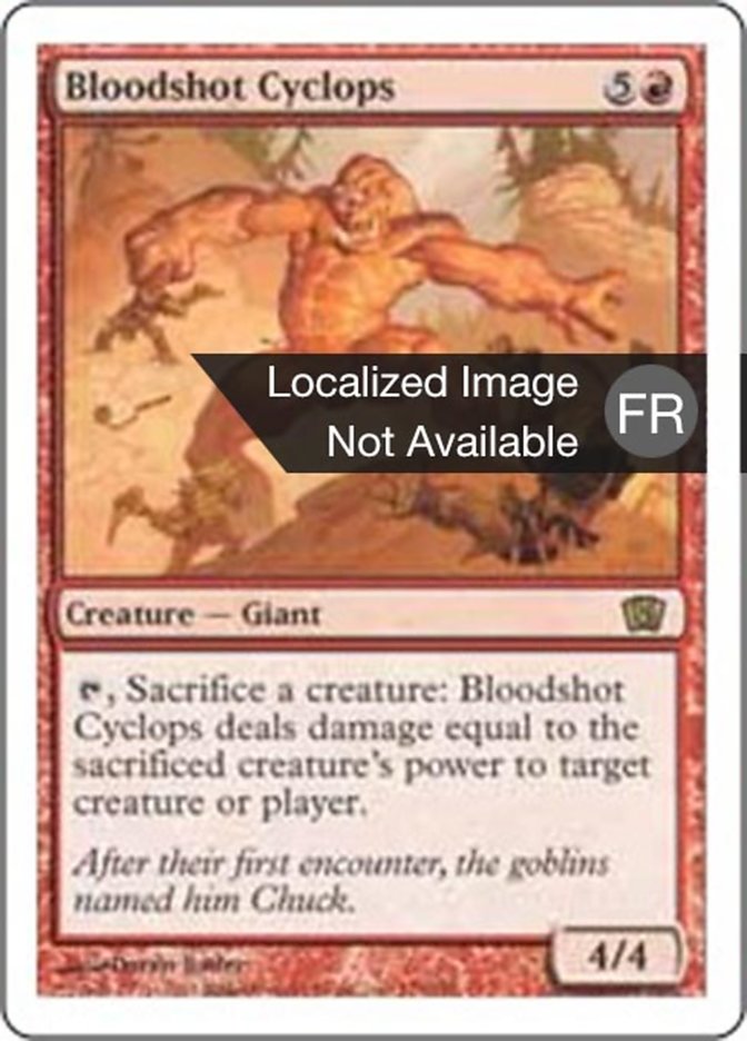 image Cyclope sanguin