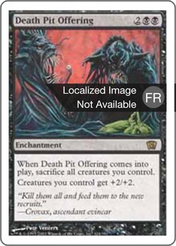 image Offrande à la fosse de la Mort