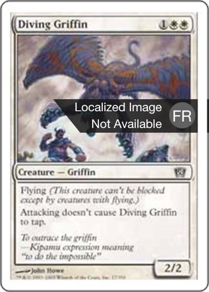 image Griffon plongeur