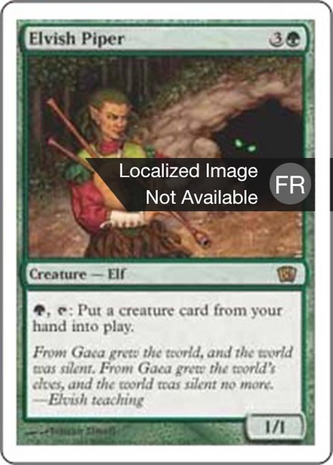 image Joueuse de flûte elfe