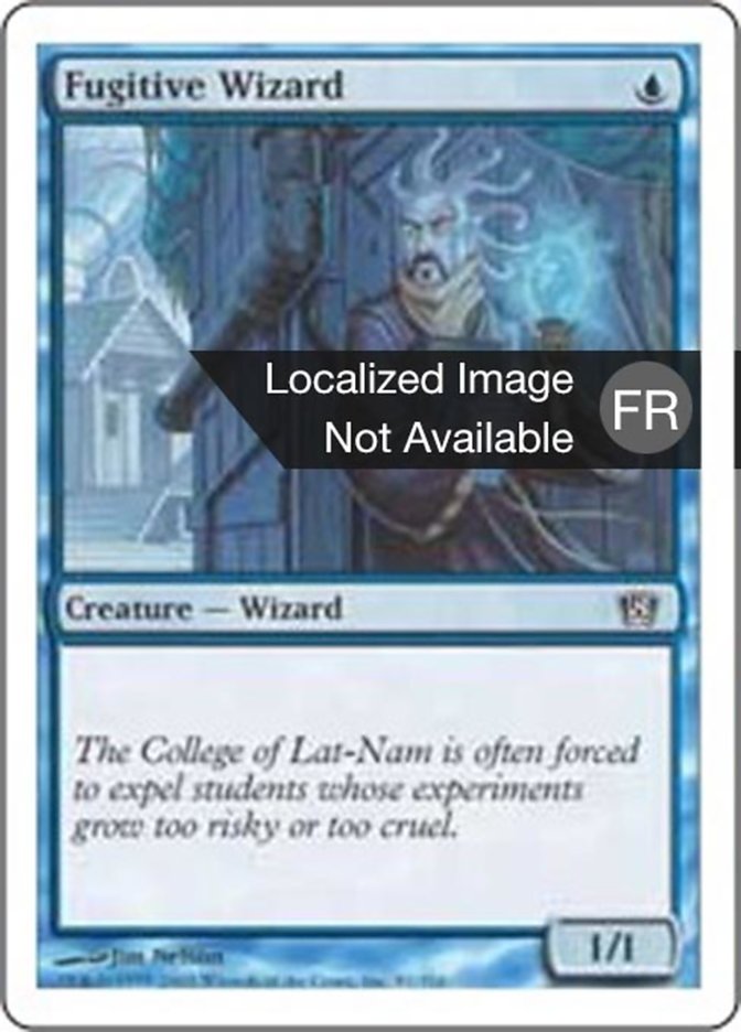 image Sorcier fugitif