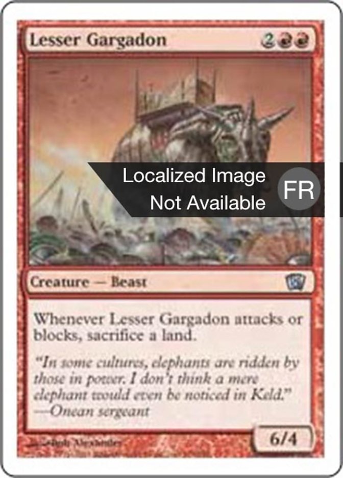 image Petit gargadon