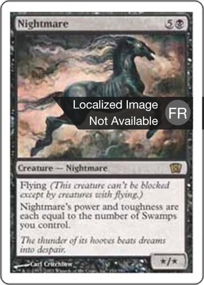 image Cheval de cauchemar