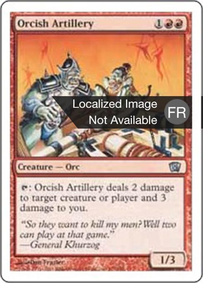 image Artillerie orque