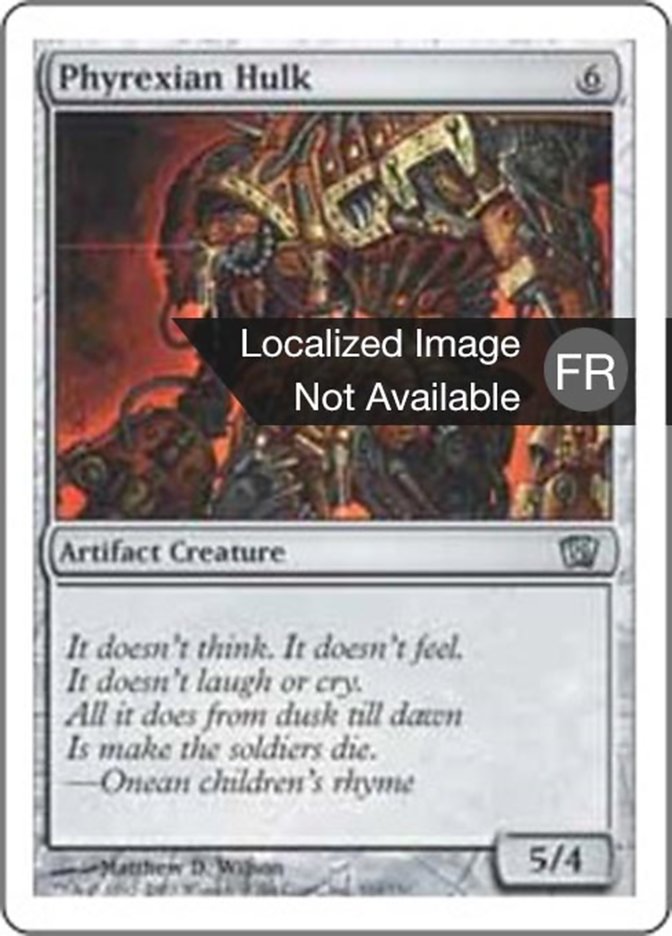 image Carcasse phyrexiane