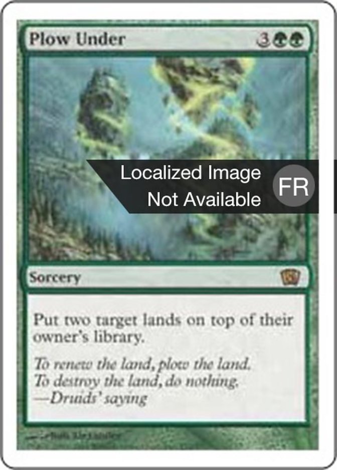 image Sous la charrue