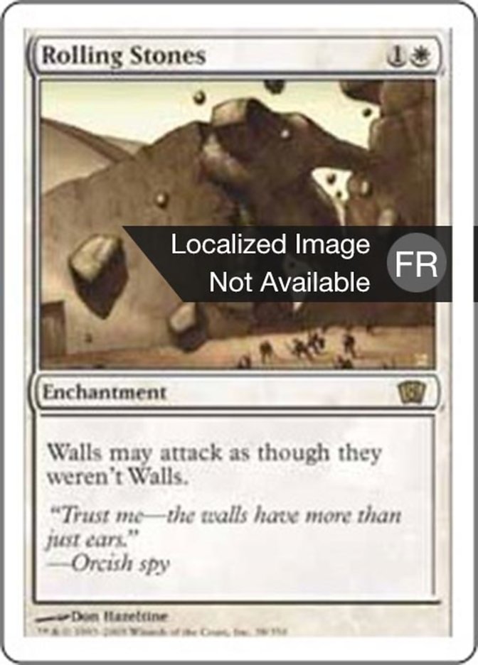 image Pierres agressives