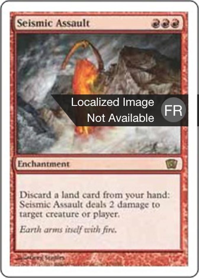 image Assaut sismique
