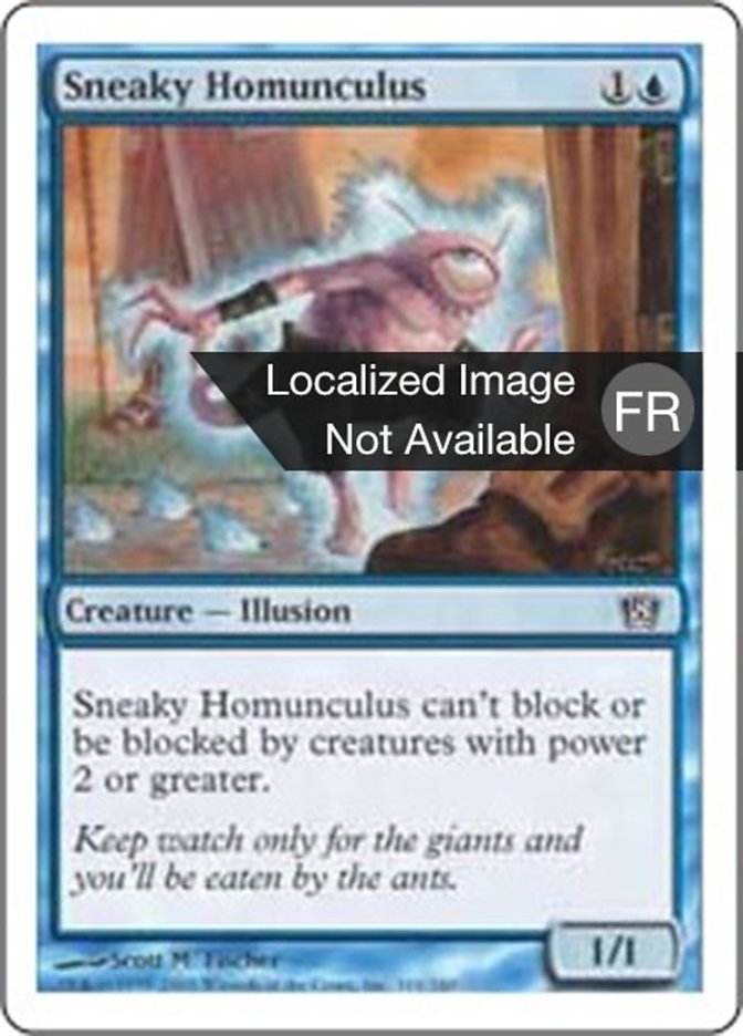 image Homoncule furtif