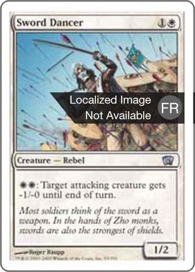 image Danseur à l'épée